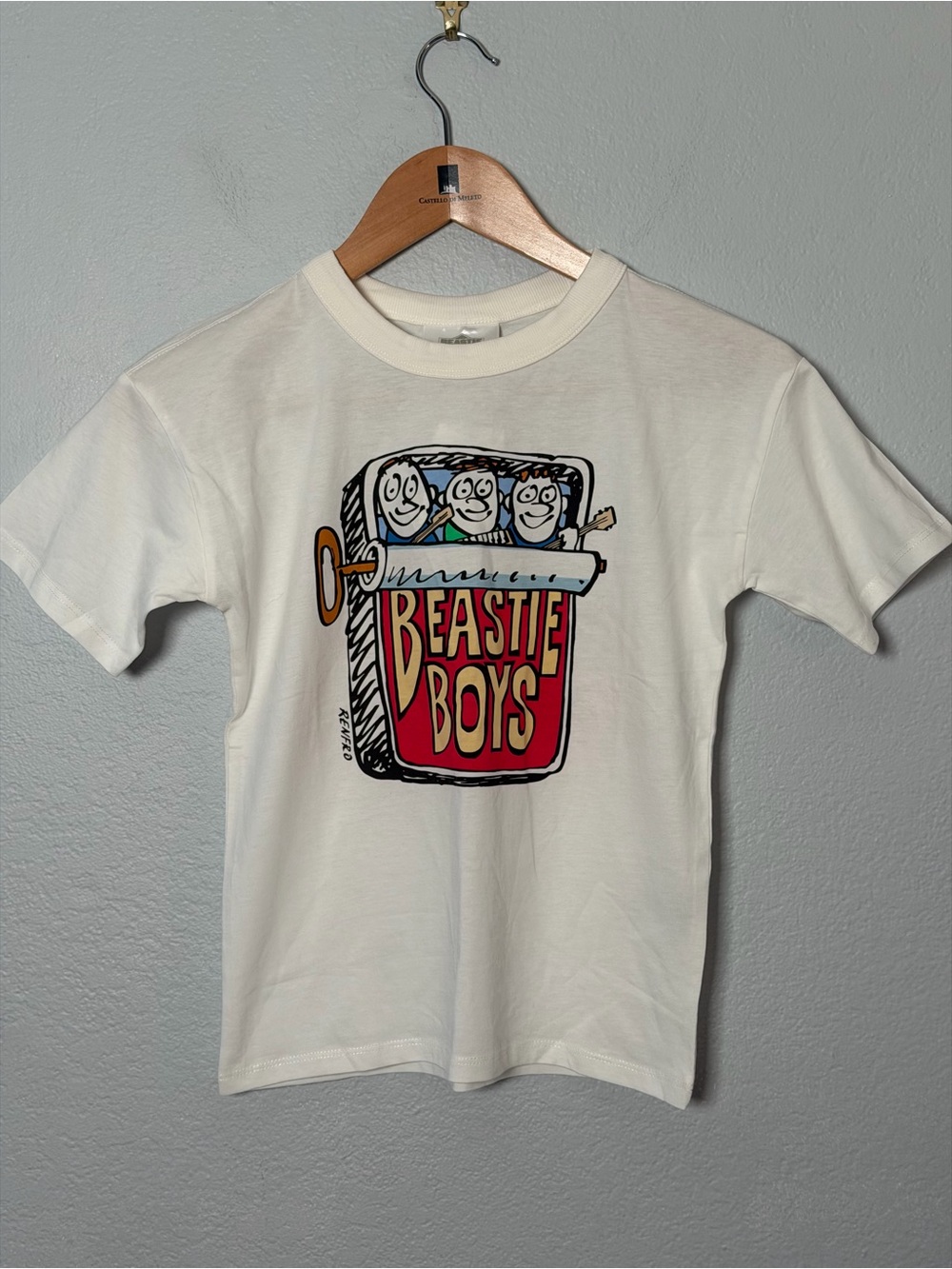 Beastie Boys Graphic Short Sleeve Tee - White size 7 unisex kids